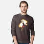 The Black Knight Rises-mens long sleeved tee-Obvian