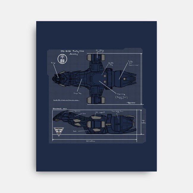 The Blueprint-none stretched canvas-AndreusD