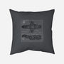 The Blueprint-none removable cover w insert throw pillow-AndreusD