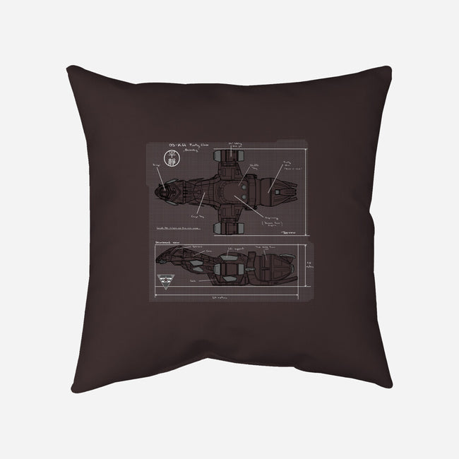 The Blueprint-none removable cover w insert throw pillow-AndreusD