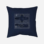 The Blueprint-none removable cover w insert throw pillow-AndreusD