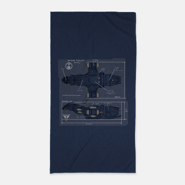 The Blueprint-none beach towel-AndreusD