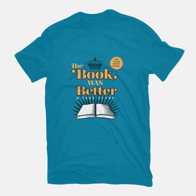 The Book Was Better-mens heavyweight tee-ORabbit