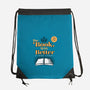 The Book Was Better-none drawstring bag-ORabbit