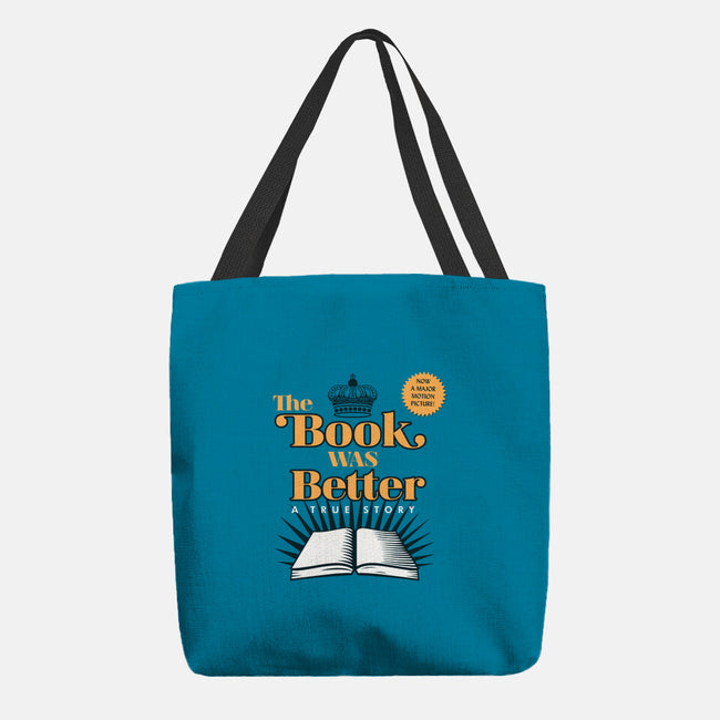 The Book Was Better-none basic tote-ORabbit