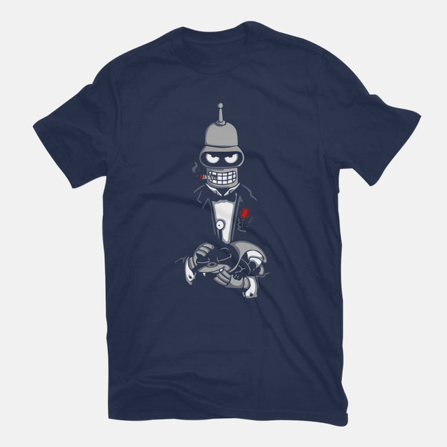 The Botfather-mens heavyweight tee-Melonseta