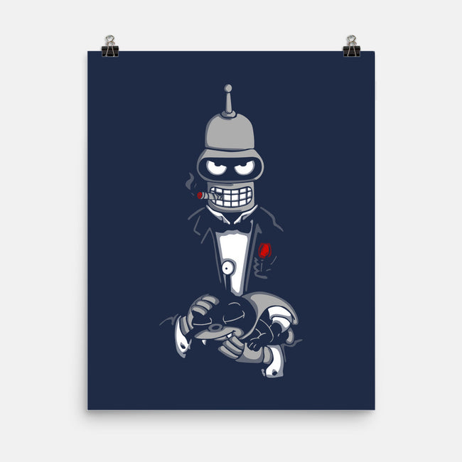 The Botfather-none matte poster-Melonseta