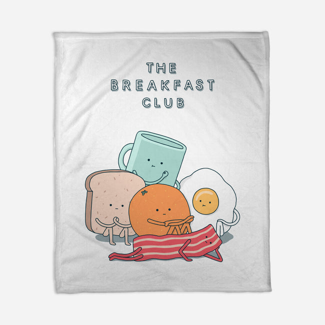 The Breakfast Club-none fleece blanket-Haasbroek