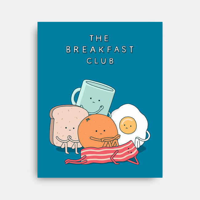 The Breakfast Club-none stretched canvas-Haasbroek