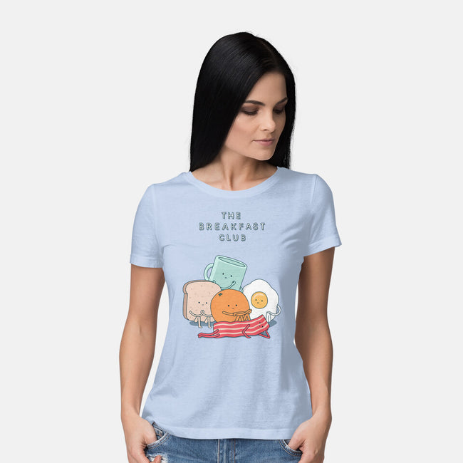 The Breakfast Club-womens basic tee-Haasbroek