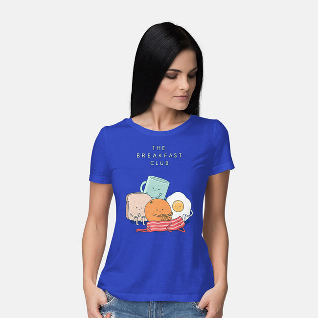 The Breakfast Club-womens basic tee-Haasbroek