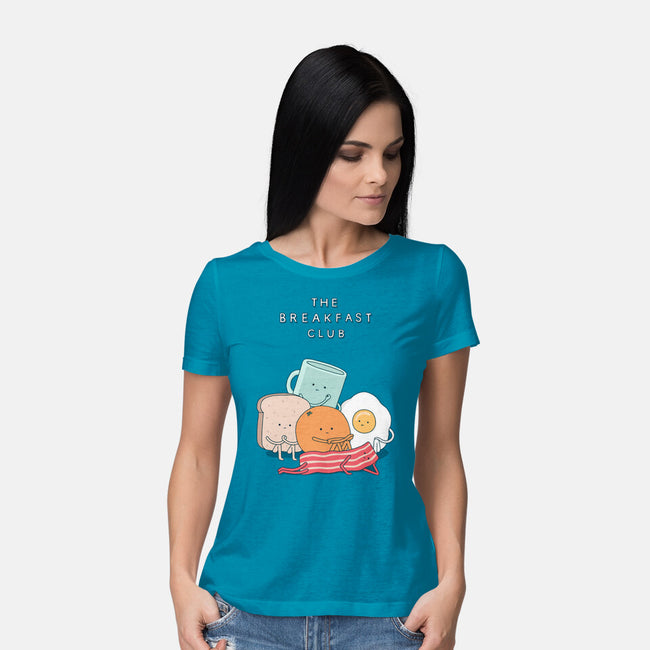 The Breakfast Club-womens basic tee-Haasbroek