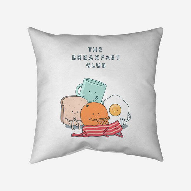 The Breakfast Club-none non-removable cover w insert throw pillow-Haasbroek