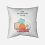 The Breakfast Club-none removable cover throw pillow-Haasbroek