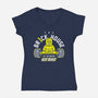 The Brickhouse-womens v-neck tee-Stank