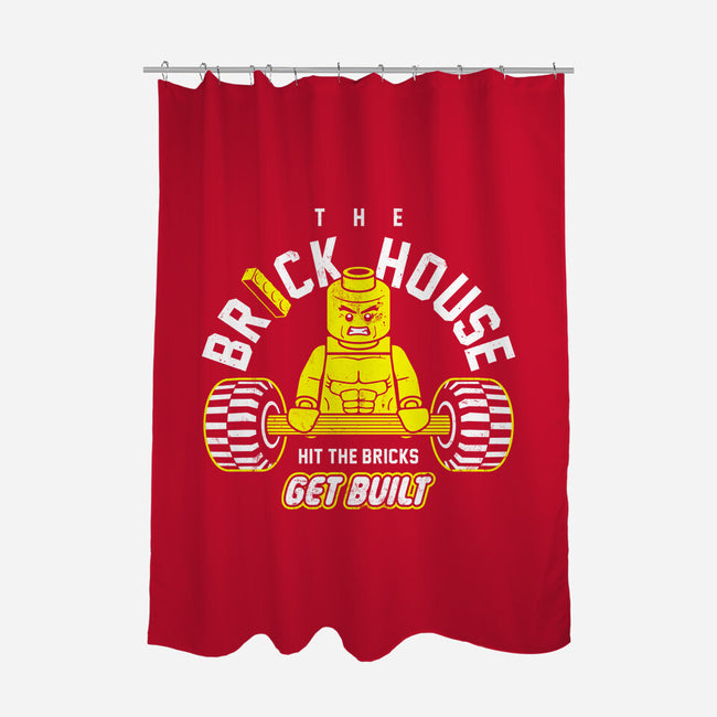 The Brickhouse-none polyester shower curtain-Stank