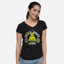 The Brickhouse-womens v-neck tee-Stank