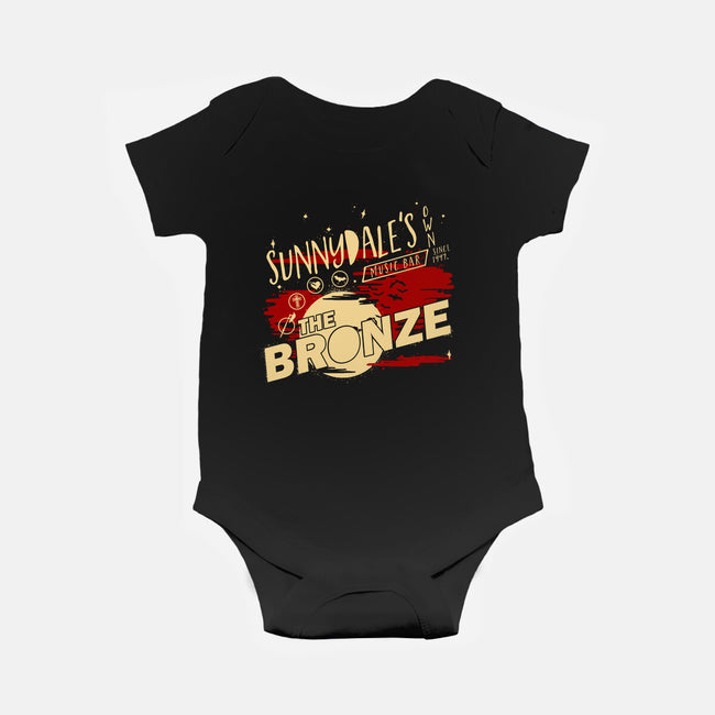 The Bronze-baby basic onesie-xMitch