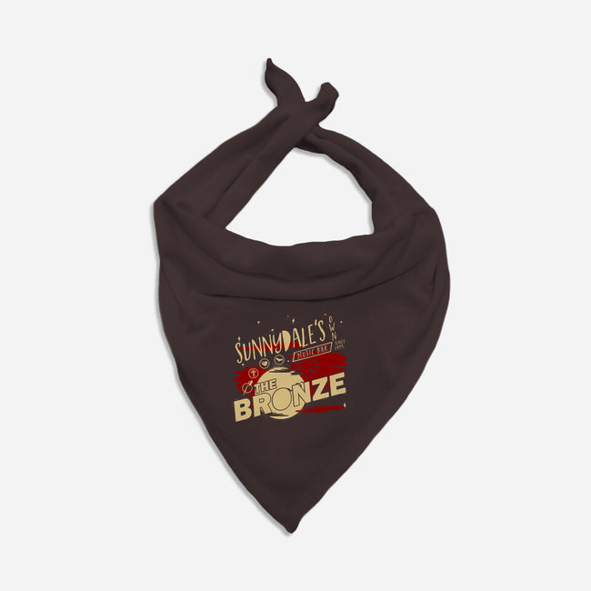 The Bronze-dog bandana pet collar-xMitch