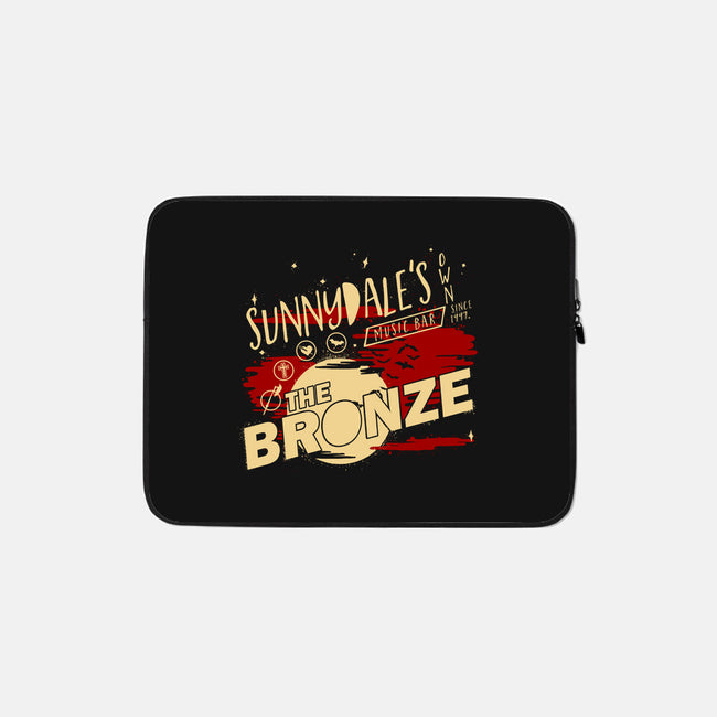 The Bronze-none zippered laptop sleeve-xMitch