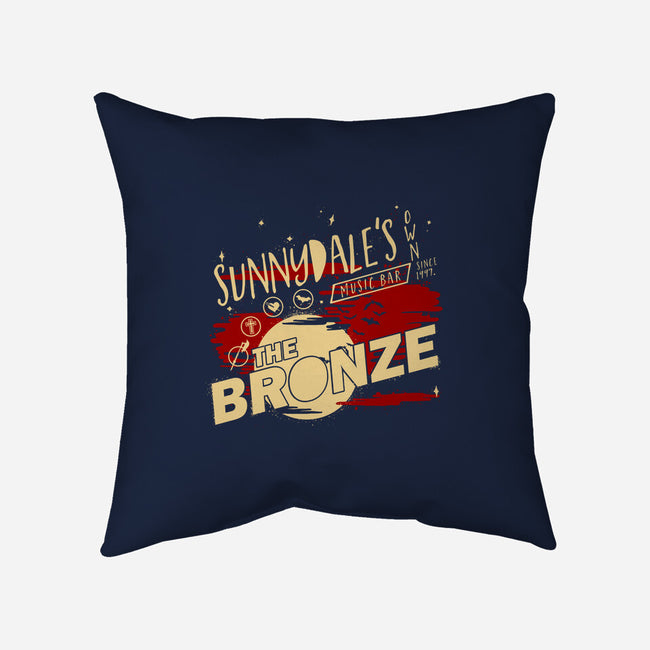 The Bronze-none removable cover throw pillow-xMitch