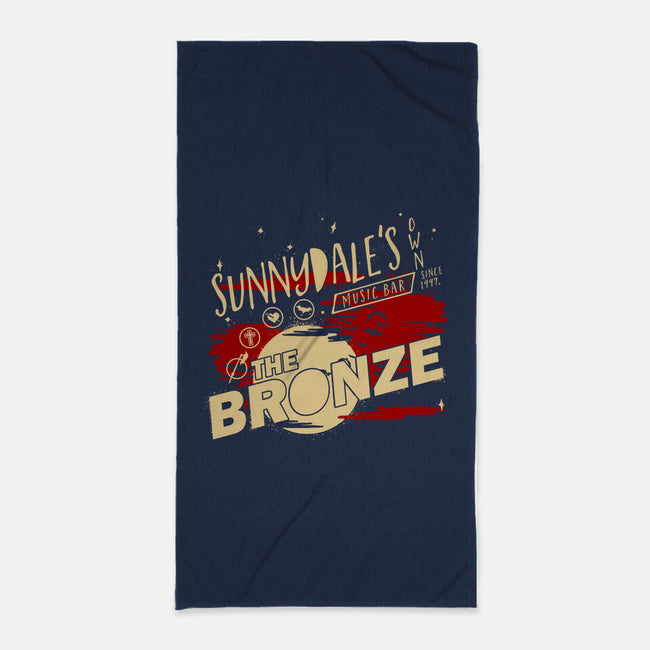 The Bronze-none beach towel-xMitch