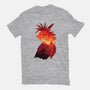 The Canyon's Guardian-womens fitted tee-PencilMonkey