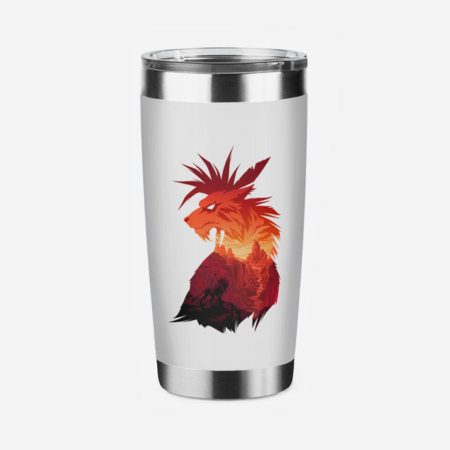 The Canyon's Guardian-none stainless steel tumbler drinkware-PencilMonkey
