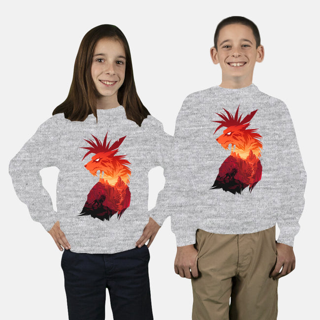 The Canyon's Guardian-youth crew neck sweatshirt-PencilMonkey