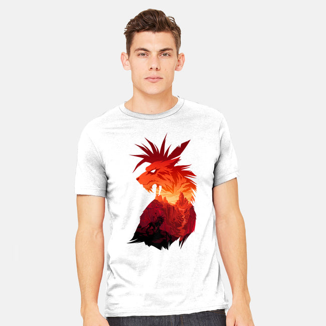 The Canyon's Guardian-mens heavyweight tee-PencilMonkey