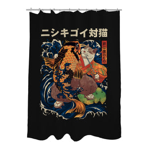 The Cat & The Koi