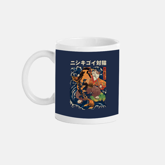 The Cat & The Koi-none glossy mug-Ronin84