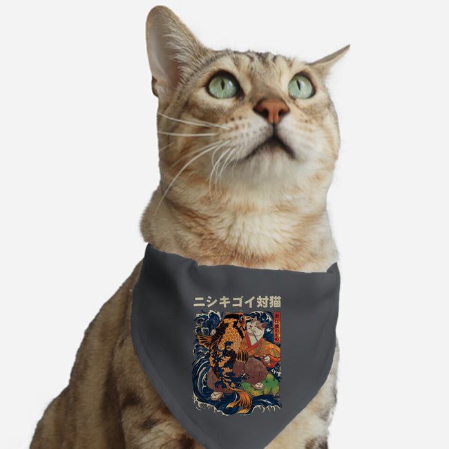 The Cat & The Koi-cat adjustable pet collar-Ronin84