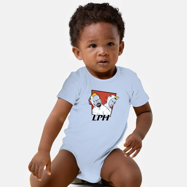 The Chicken Brothers-baby basic onesie-jkilpatrick