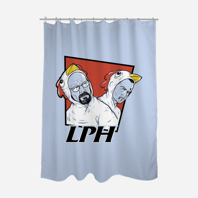 The Chicken Brothers-none polyester shower curtain-jkilpatrick
