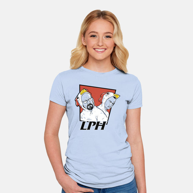 The Chicken Brothers-womens fitted tee-jkilpatrick