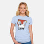 The Chicken Brothers-womens fitted tee-jkilpatrick