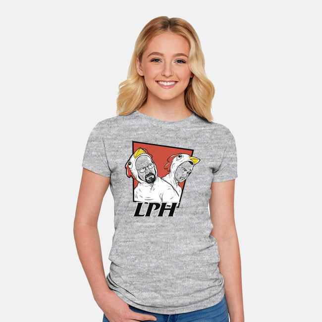 The Chicken Brothers-womens fitted tee-jkilpatrick