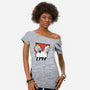 The Chicken Brothers-womens off shoulder tee-jkilpatrick