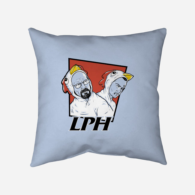 The Chicken Brothers-none removable cover throw pillow-jkilpatrick