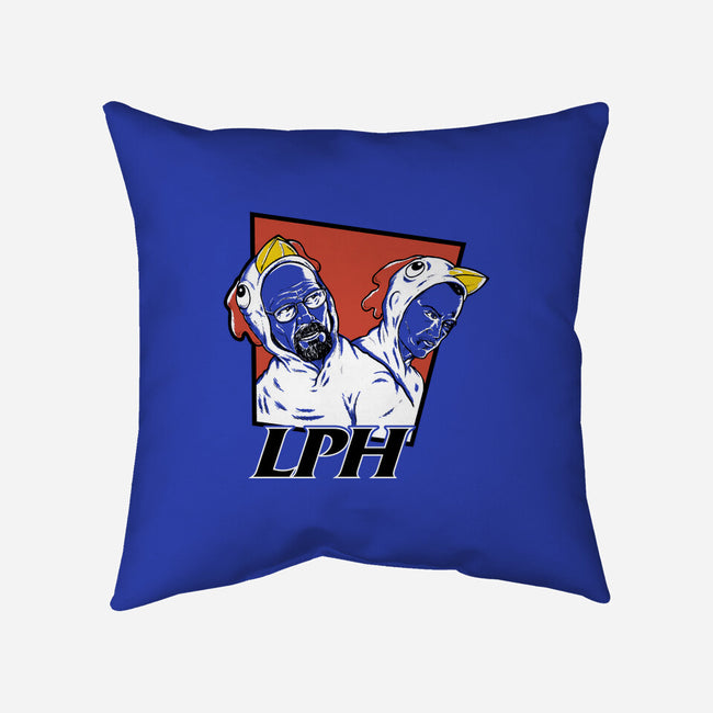 The Chicken Brothers-none removable cover throw pillow-jkilpatrick