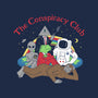 The Conspiracy Club-none stretched canvas-Gamma-Ray