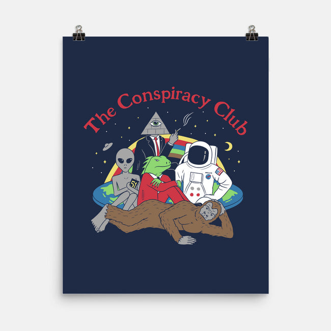 The Conspiracy Club-none matte poster-Gamma-Ray