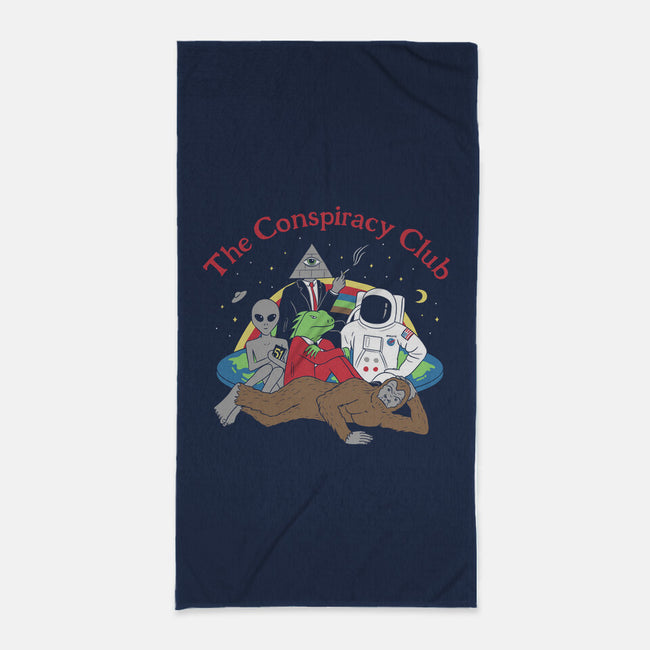 The Conspiracy Club-none beach towel-Gamma-Ray