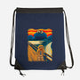 The Cookie Muncher-none drawstring bag-IdeasConPatatas