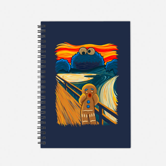 The Cookie Muncher-none dot grid notebook-IdeasConPatatas