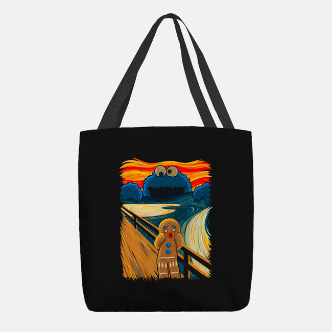 The Cookie Muncher-none basic tote-IdeasConPatatas