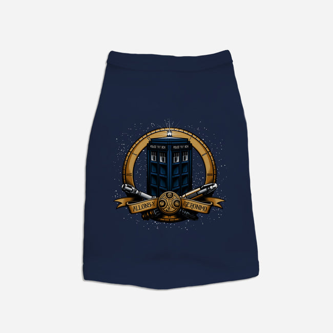 The Day of the Doctor-dog basic pet tank-Six Eyed Monster