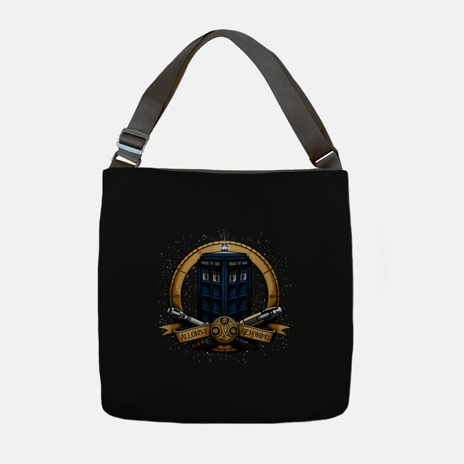 The Day of the Doctor-none adjustable tote-Six Eyed Monster