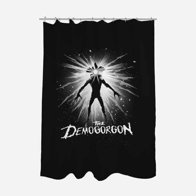 The Demogorgon-none polyester shower curtain-Raditude